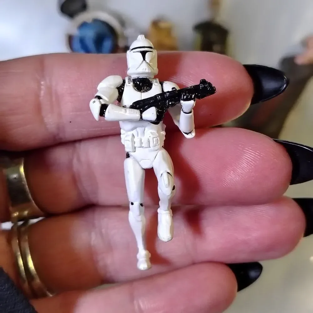 VTG Star wars Miniature Hallmark Ornaments Mixed LOT Of 6